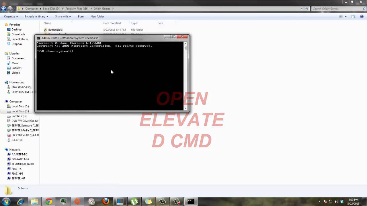 MKLINK TO LINK SSD TO HDD (ORIGIN GAMES DIRECTORY)
