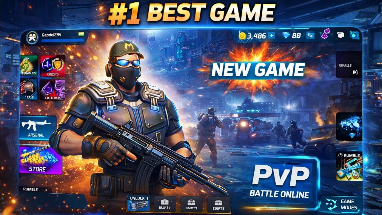 Best gun game for mobil gamers 😮💯