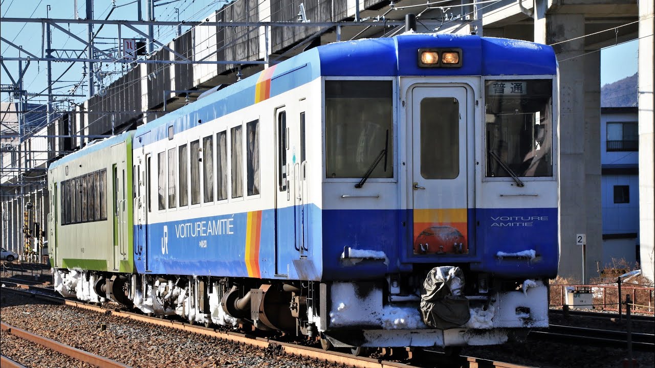 JRキハ110系233+228編成 回送(長野総合車両センター入区) JR東日本 長野～長野総合車両センター 区間