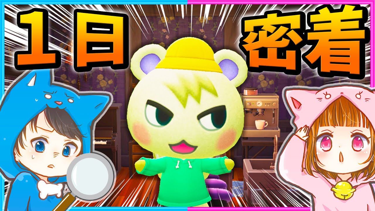 ジュンの一日密着したら意外な事実発見！w 【住民/ジュン】【あつまれどうぶつの森/AnimalCrossing】