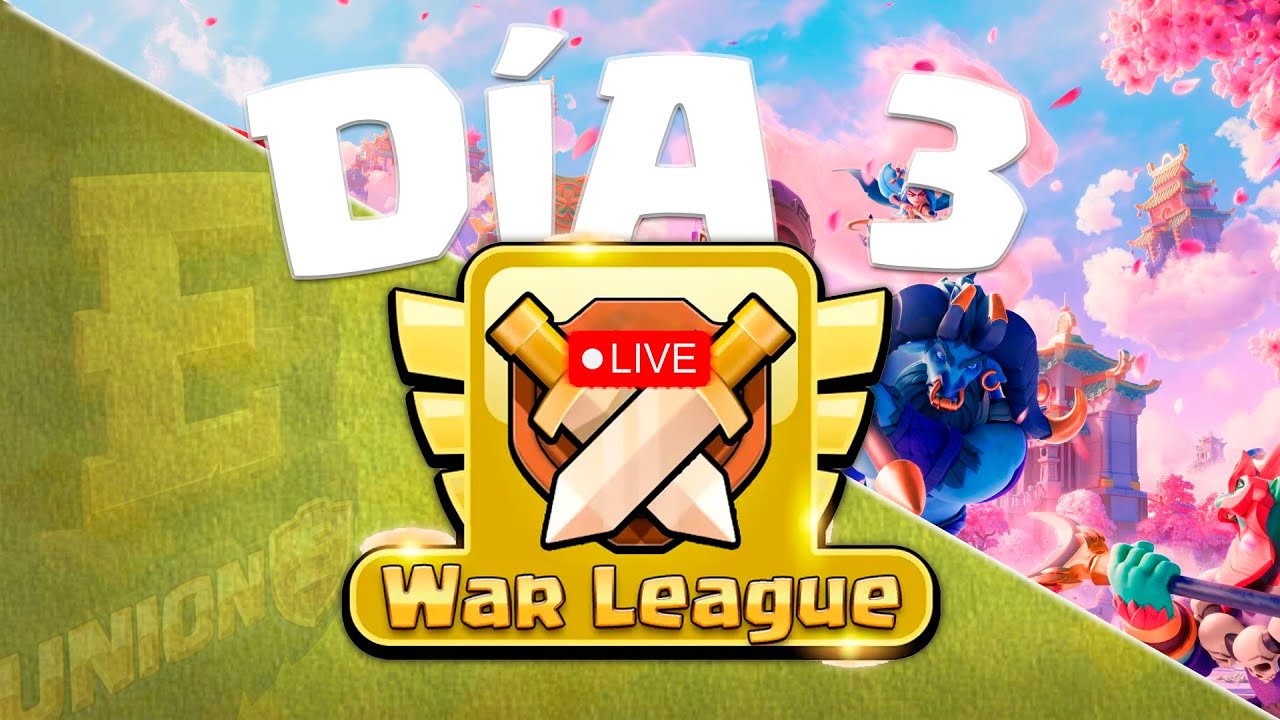 🔴 DÍA 3 CWL FEBRERO 2026, Competitivo  & Farming en Multicuentas - DIRECTO Clash of Clans