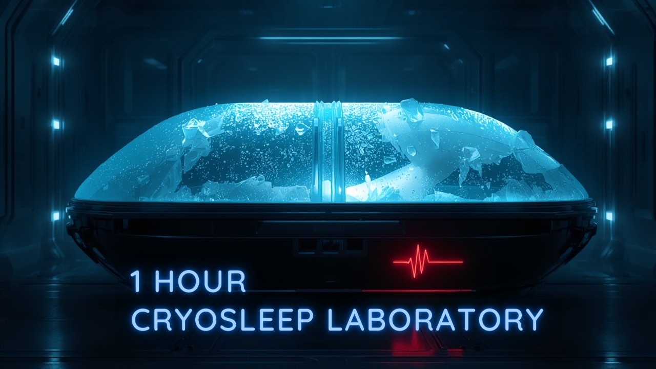 1 Hour Cryosleep Laboratory Ambience • Sci-Fi Hibernation Chamber Sounds