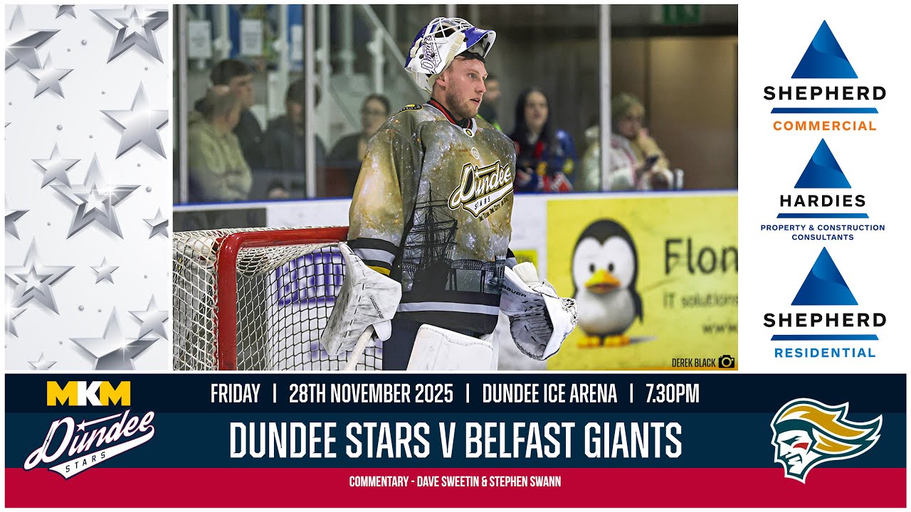 EXTENDED 4K HIGHLIGHTS | 28/11/2025 | Dundee Stars v Belfast Giants
