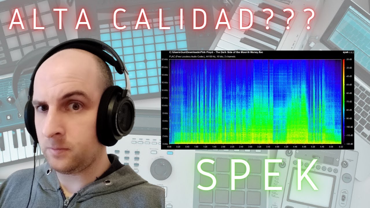 Proba la calidad REAL de los archivos de Audio (Spek)