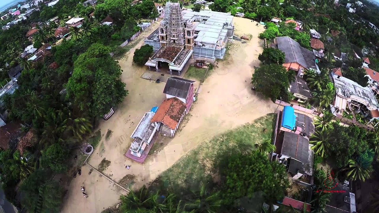 &lrm;jaffna_town_aerial_view‬  jaffna video
