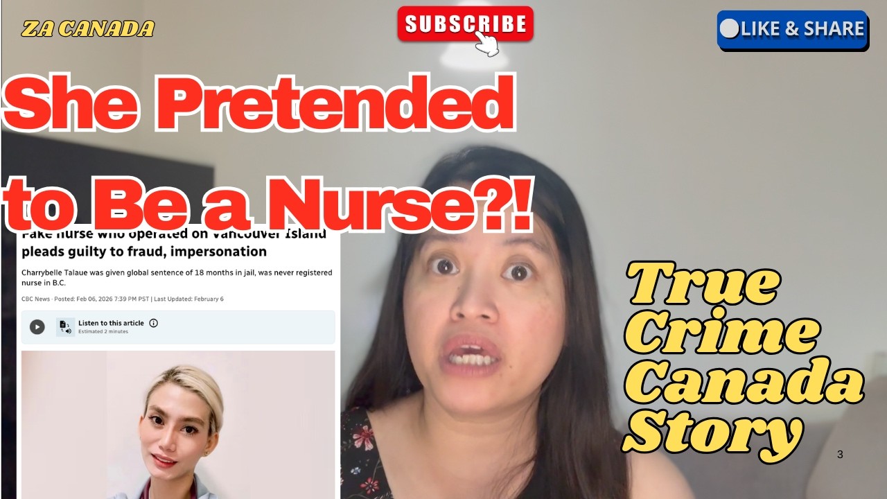 Fake Nurse sa Canada?! Vancouver Island Shock!