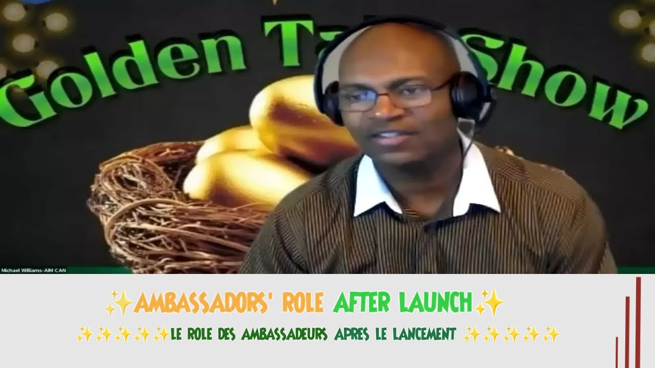 #ONPASSIVE || Guest of honor :Michael Williams Aim  || LE ROLE DES FONDATEURS FOUNDERS ROLE