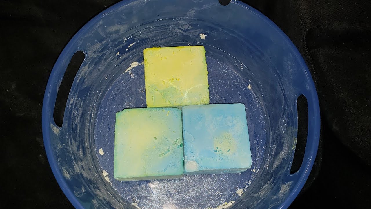 ASMR #41| First Time Dyed Gym Chalk | Mute