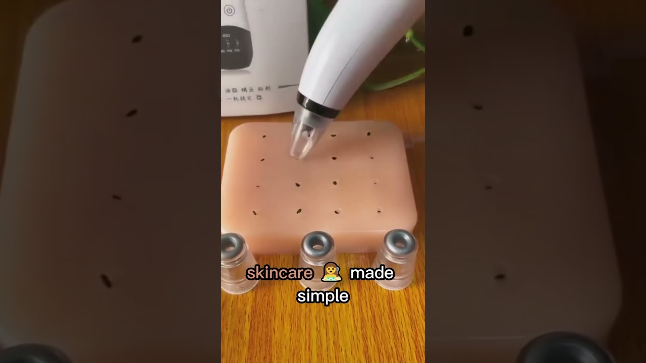 Product Link in the Comments! Pure Skin Rechargeable Blackhead Remover Machine⁠