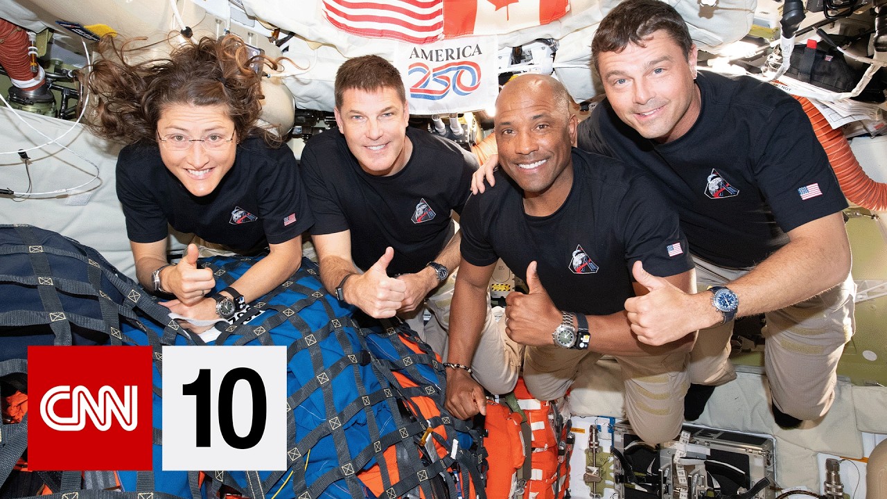 Астронавты миссии &laquo;Артемида II&raquo; произносят проникновенные слова после приводнения | 13 апреля 202...