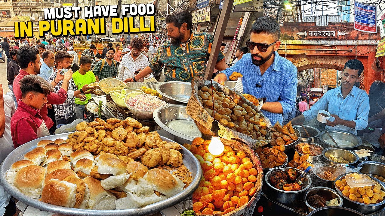 99/- Street Food CHANDNI CHOWK | Delhi Street Food Tour | Ba**ds Of Purani Dilli | Top 3 Must Haves