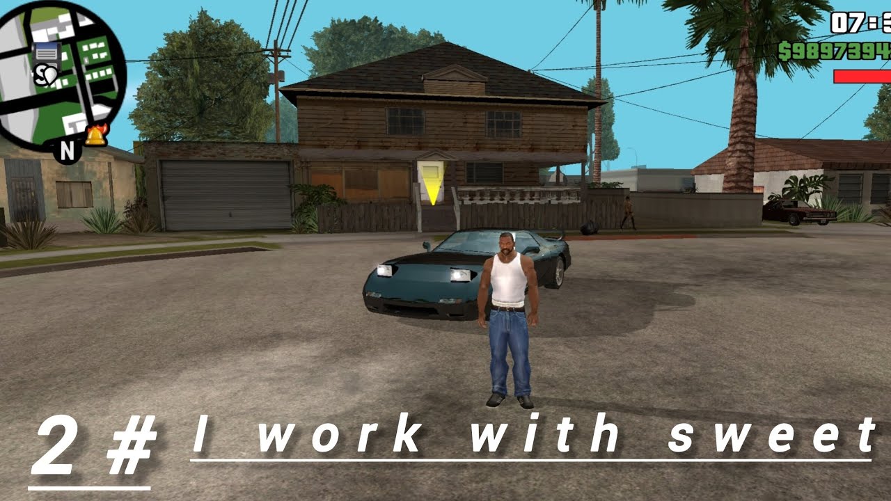 Fight in gta san with gang