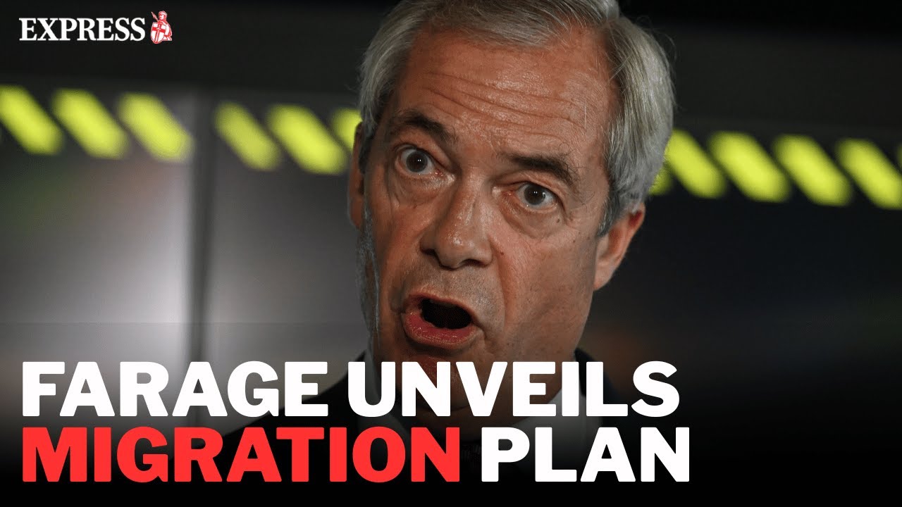 LIVE: Nigel Farage launches Reform UK's plan to deport asylum seekers