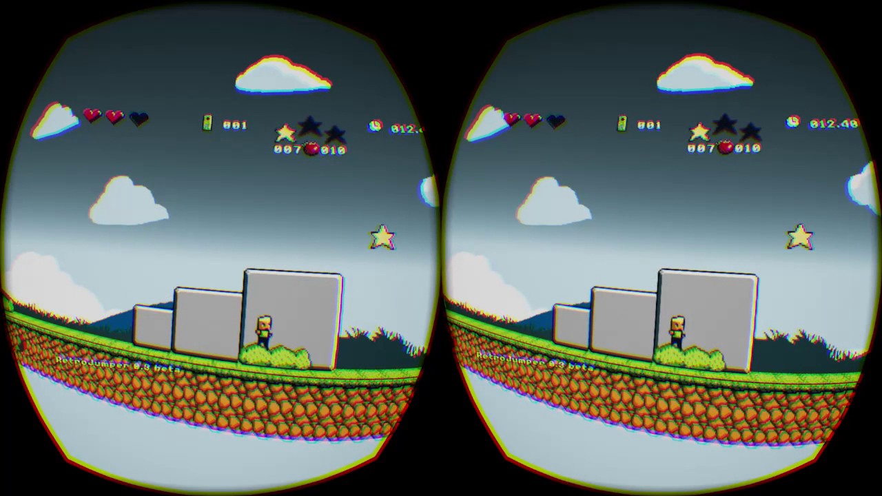 RetroJumperVR Test