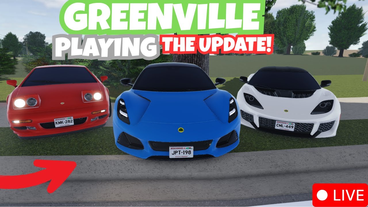 NEW GREENVILLE LOTUS UPDATE is HERE! 3+ NEW CARS, NEW SPRING MAP & MORE! (Greenville Live!)