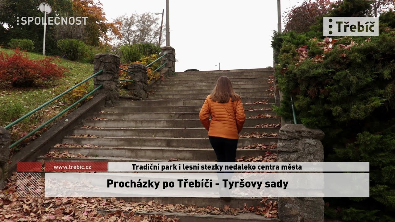 Procházky po Třebíči - Tyršovy sady