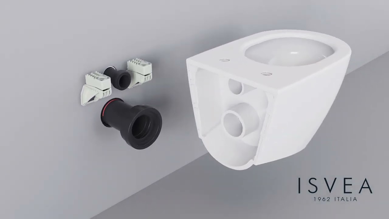 ISVEA SmartFix 2.0 (Wall-Hung WC Mounting Kit / Asma Klozet Montaj Aparatı)