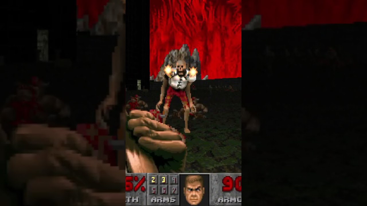 Najtrudniejszy z The Master Level w Doom2.The Master Level 19(Black Tower)