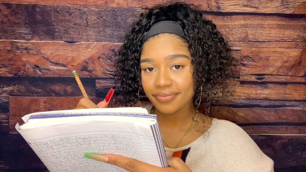 ASMR- 2021 Positive Affirmations + Pencil Writing Sounds 💕 (JOURNALING YOUR GOALS)