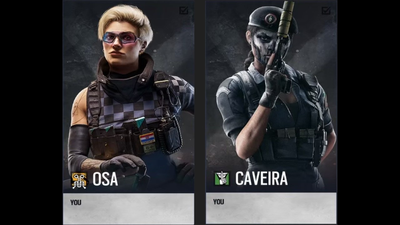 POPPING OFF AS OSA/CAVERIA - Rainbow Six Siege