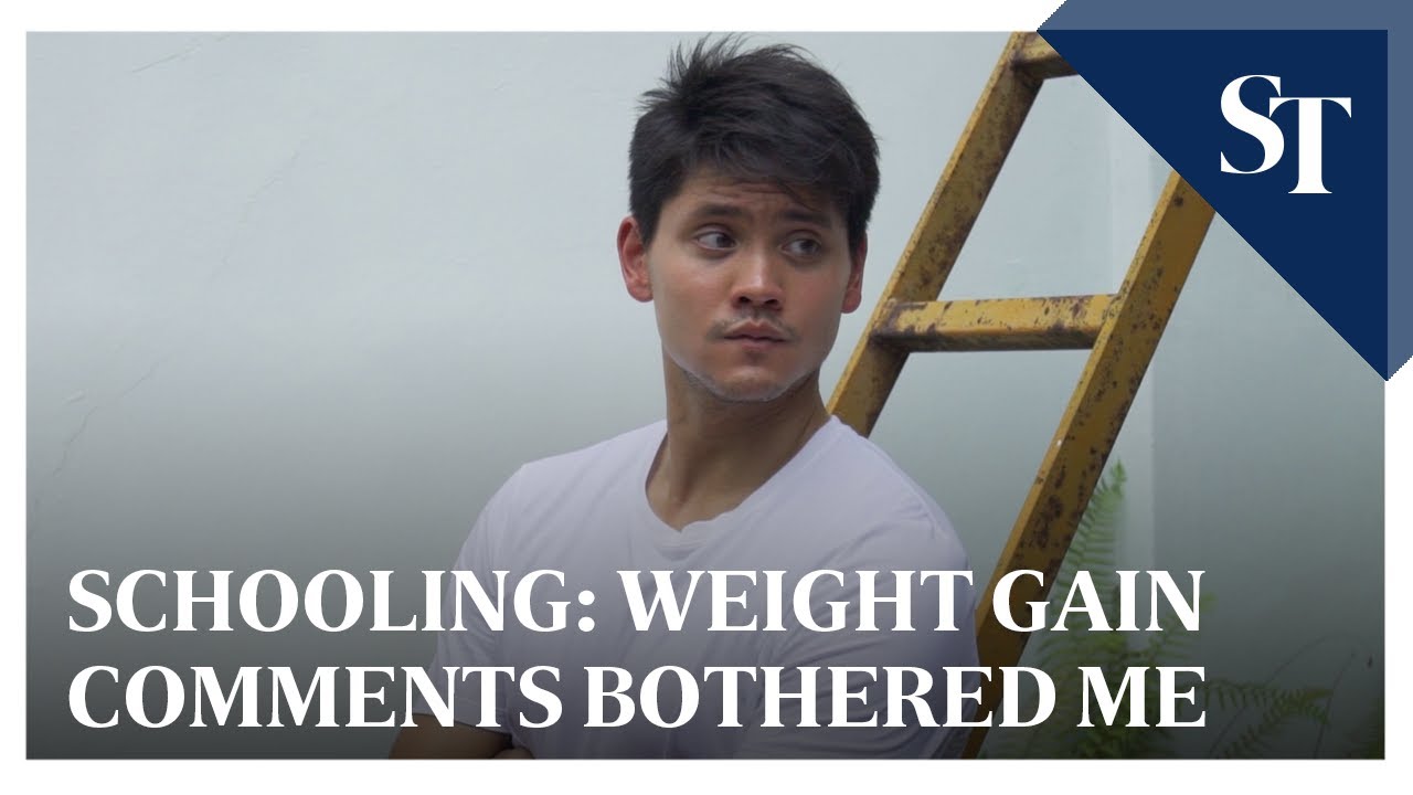 Joseph Schooling: Weight gain comments bothered me | The Straits Times