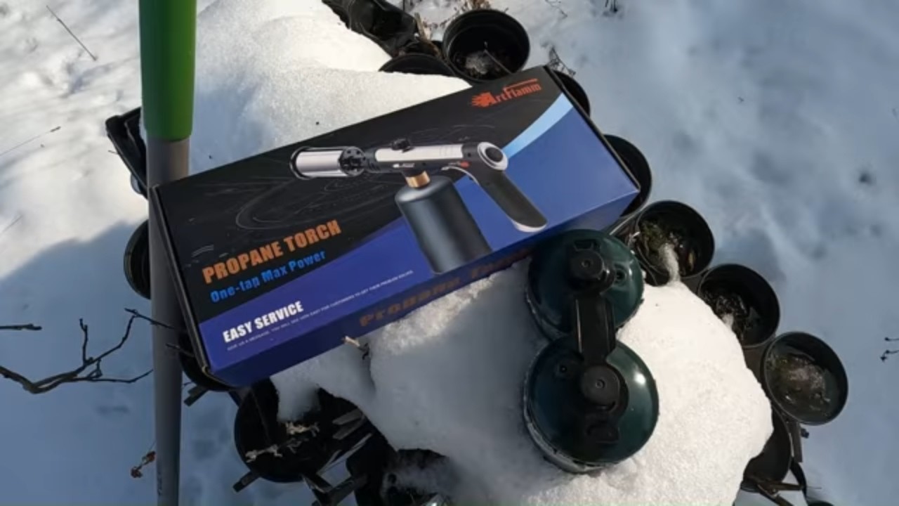 ArtFlame Propane torch Demo Easy and Effective multi use tool #propanetorch #flamethrower #artflame