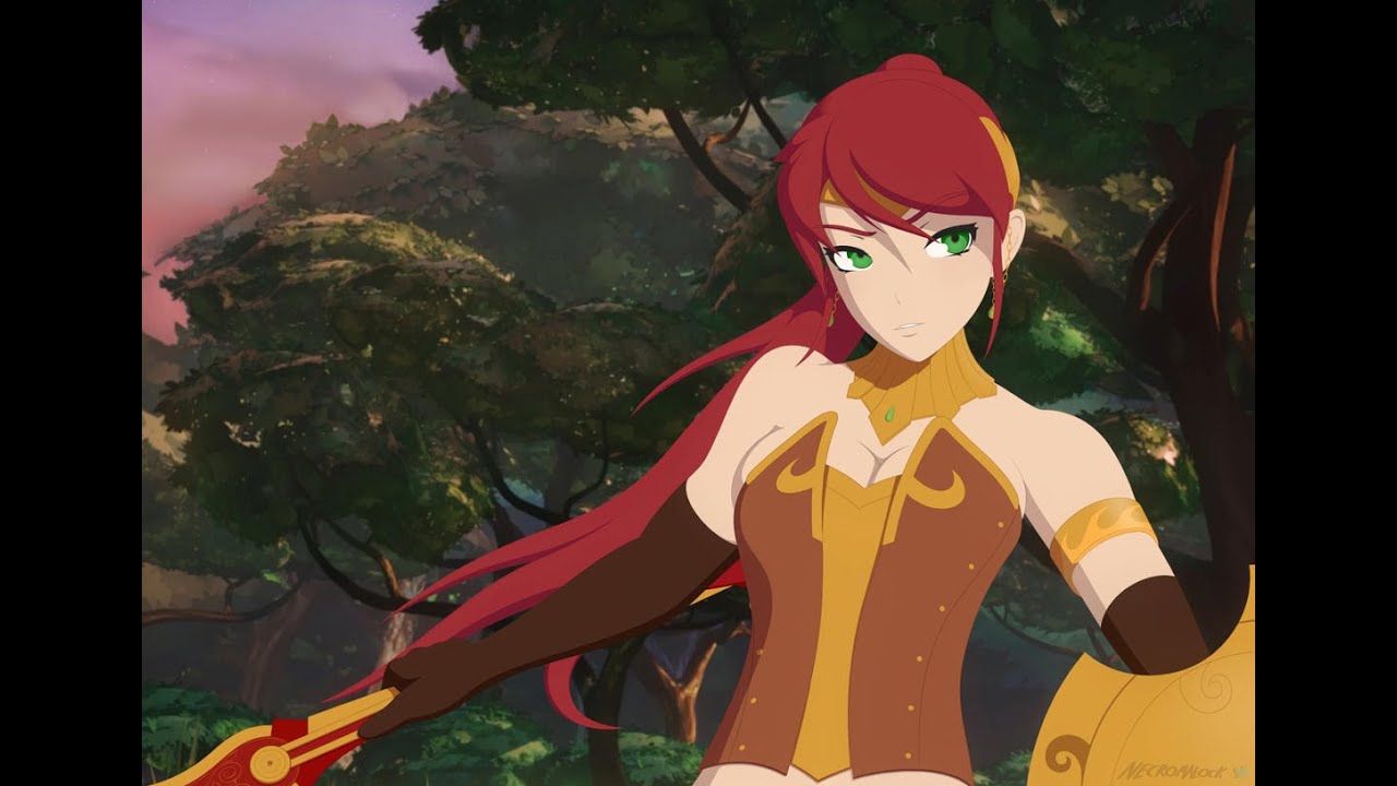 Everything Pyrrha Nikos Says Volume 3-4 (RWBY)
