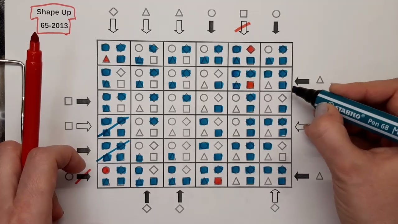 Sharpen Your Mind with This SHAPE UP Puzzle! (65-2013)