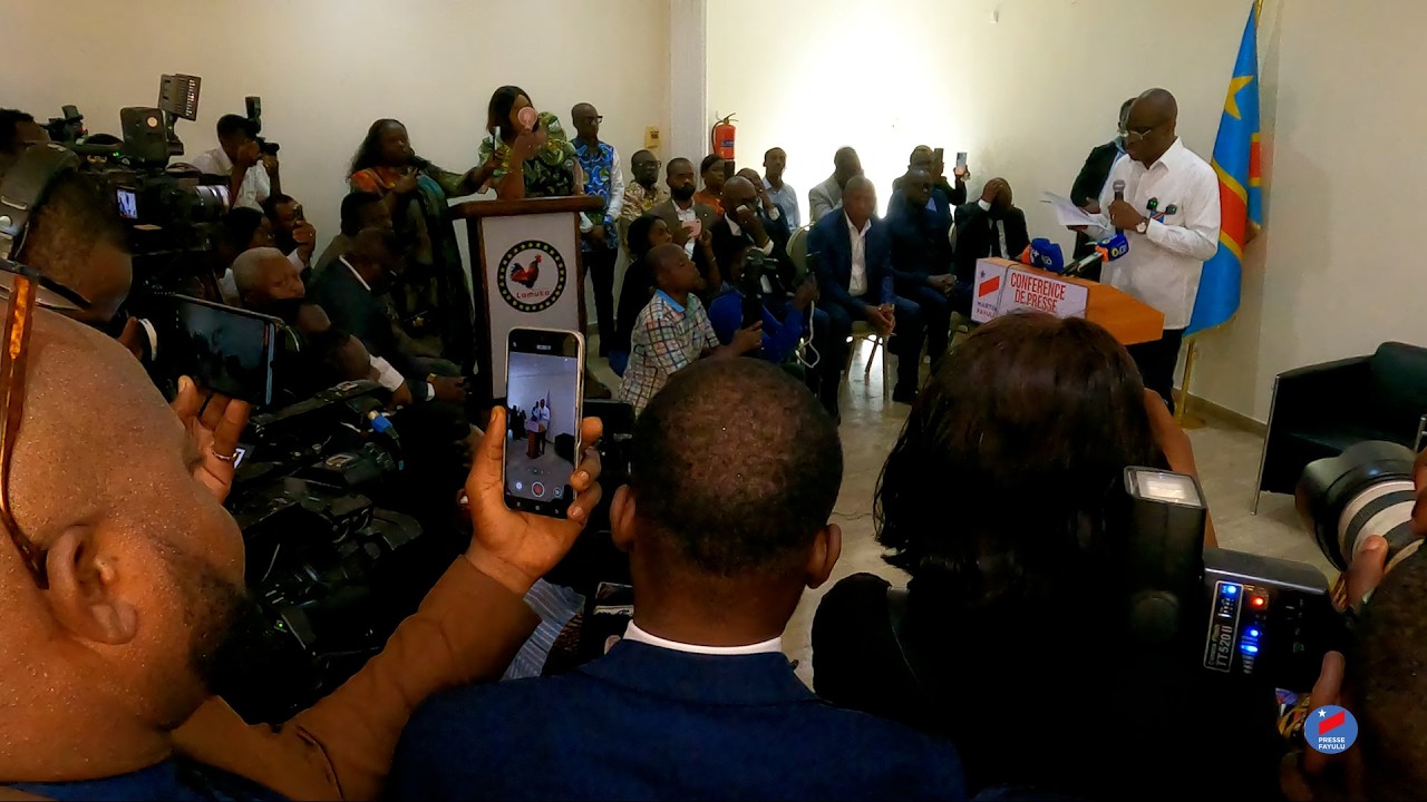 POINT DE PRESSE DU PRESIDENT MARTIN FAYULU DU 08 MAI 2026
