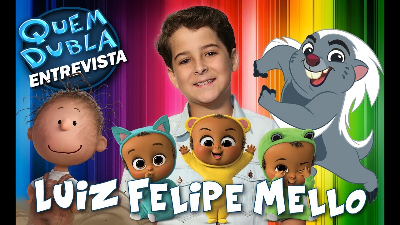 Quem Dubla Entrevista Luiz Felipe Melo
