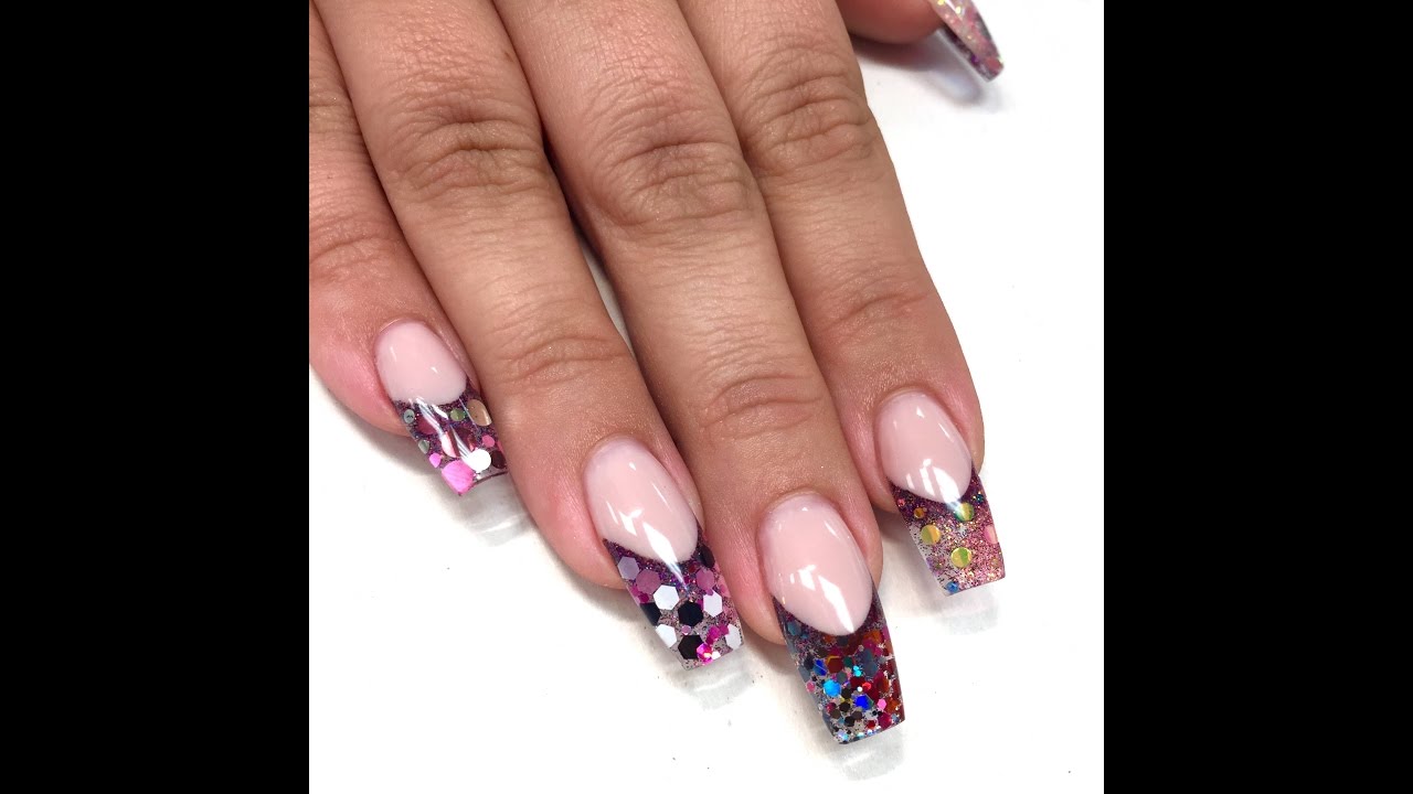 PRO Encapsulate Chunky Glitter in a Gel Enhancement