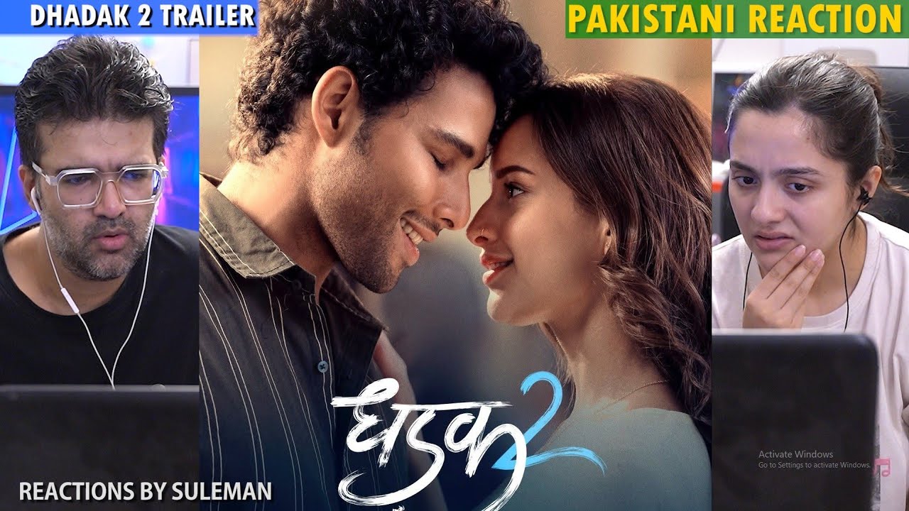 Pakistani Couple Reacts To DHADAK 2 Trailer | Siddhant Chaturvedi | Triptii Dimri | Shazia Iqbal