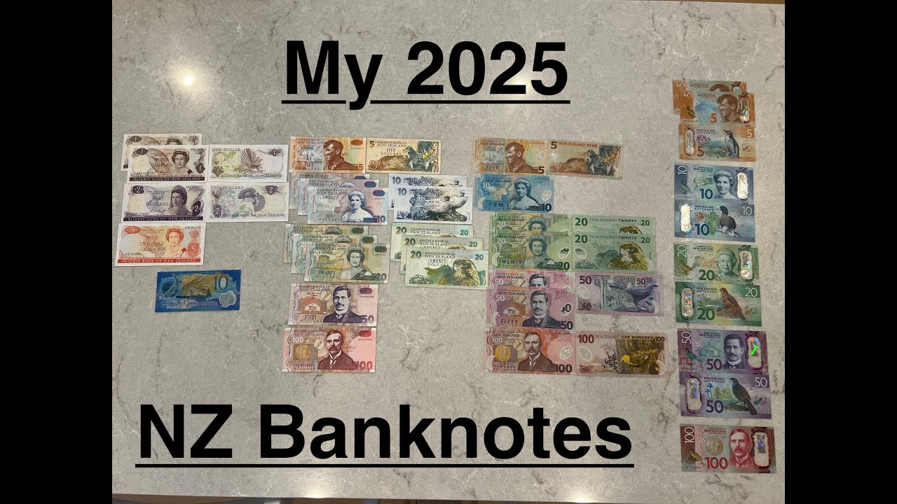 My 2025 NZ Banknotes Collection