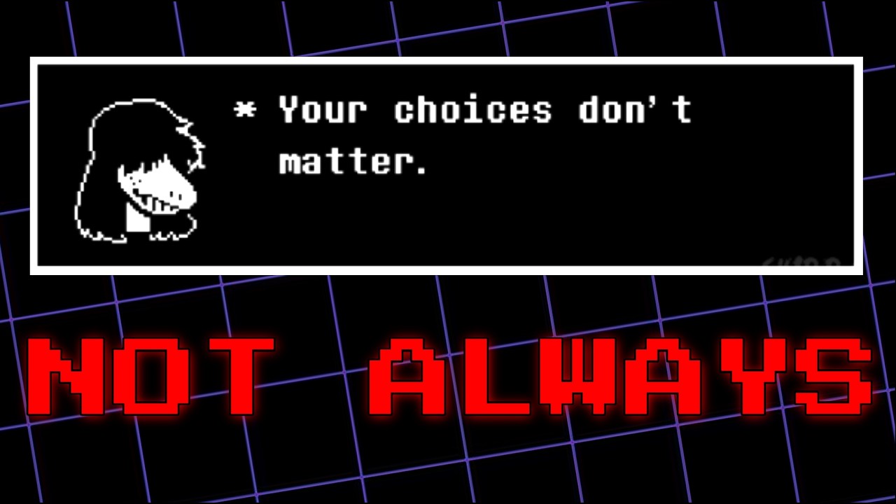 Deltarune выбирает, когда вы важны.