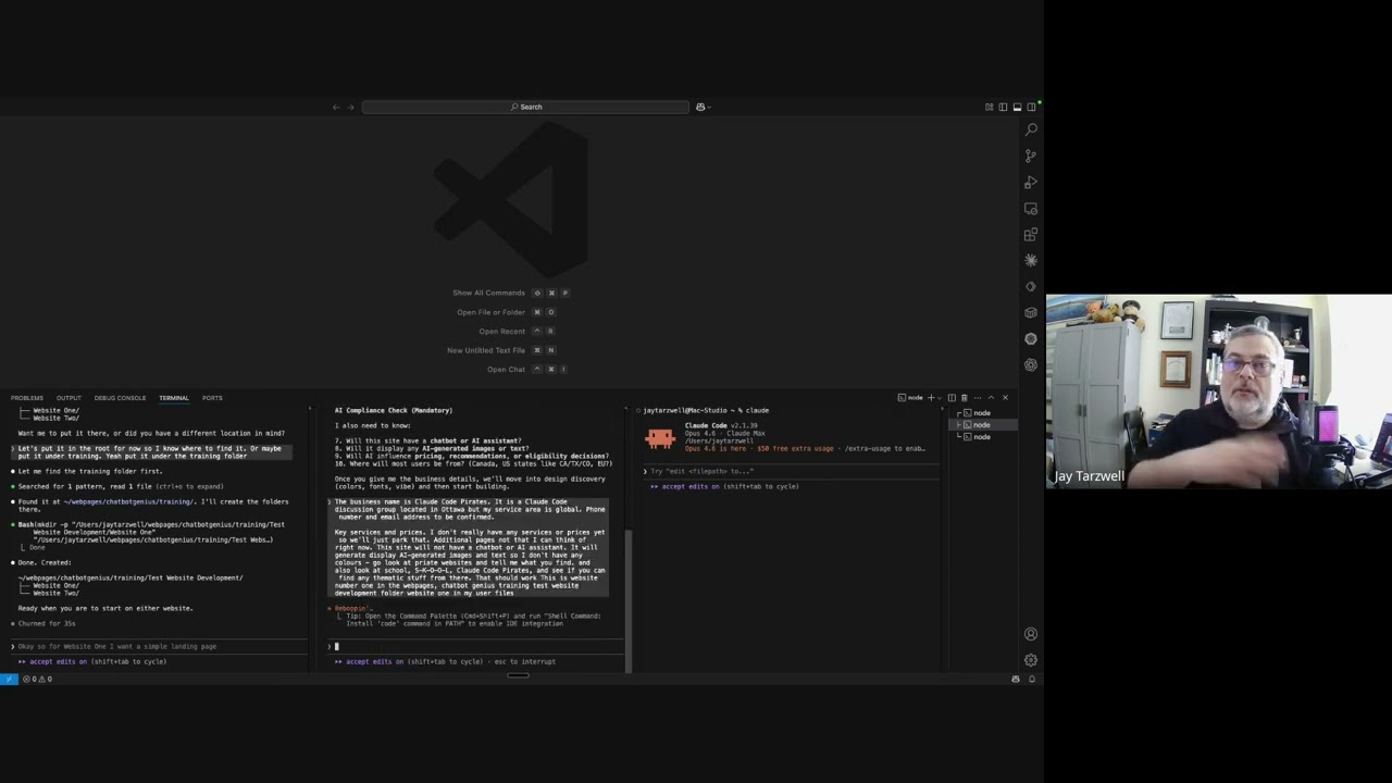 Claude Code Pirates - Building Websites Live | Feb 12, 2026
