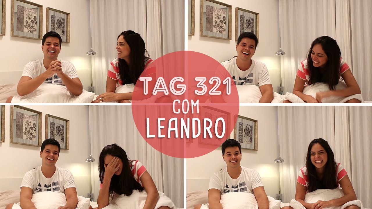 VLOG Rafaela Pinho #12 | TAG 321 com o Leandro