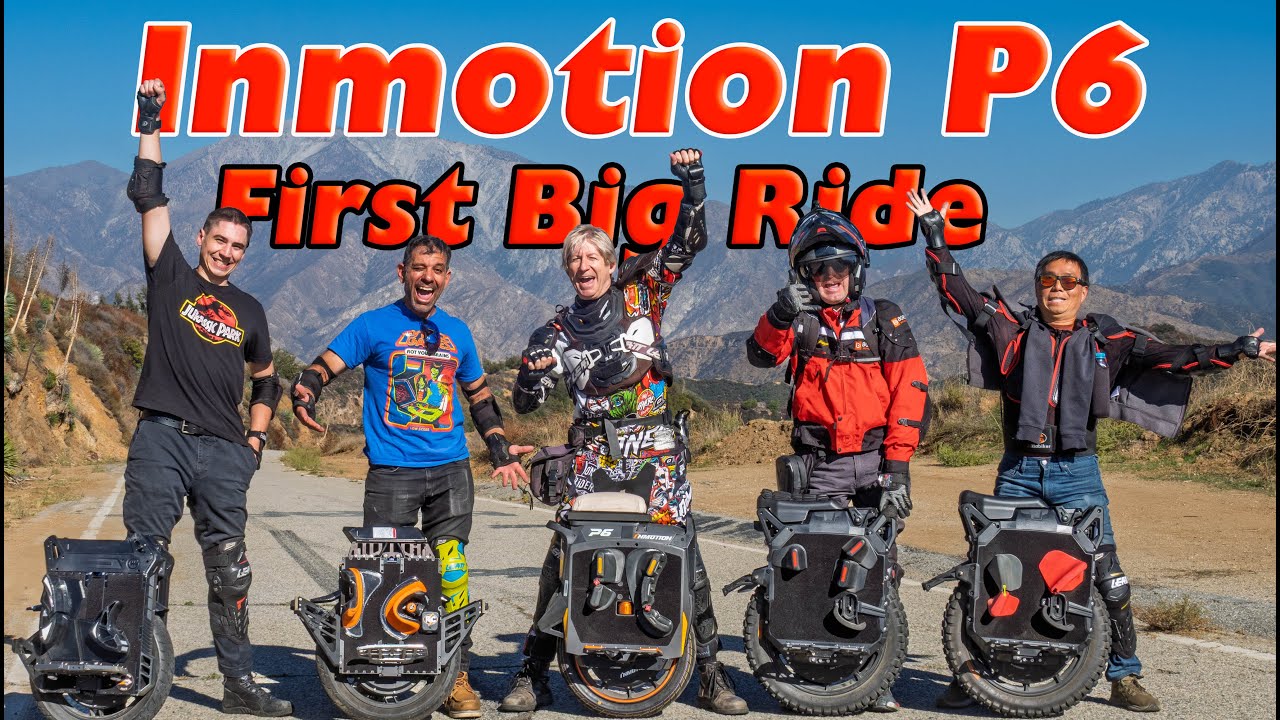 Inmotion P6 First Big Ride