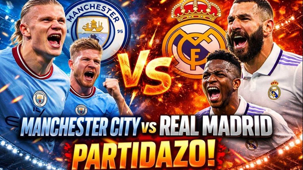 Manchester City Vs Real Madrid Partidazo completo (Lenovo Legion 5)