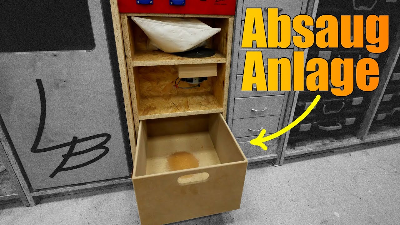#7 Kappsägenstation | Absauganlage Kappsäge selber bauen bauen | Lets Bastel