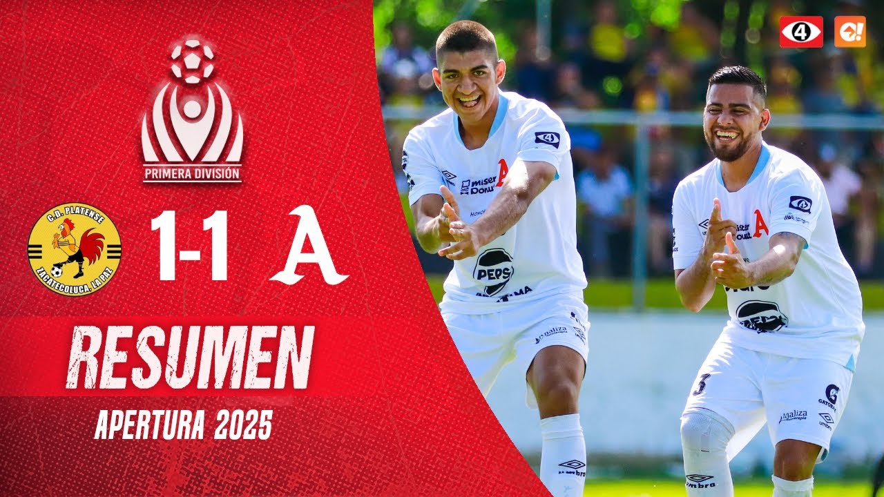 🎥 RESUMEN | 🐓 CD PLATENSE 🆚 ALIANZA FC 🅰️ | LMF J4 AP 2025 | Canal 4