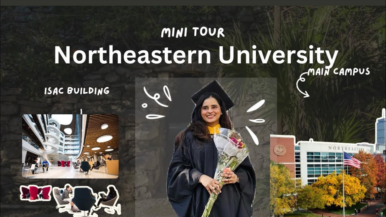 Northeastern University Campus Tour 2025| Boston Campus| International student