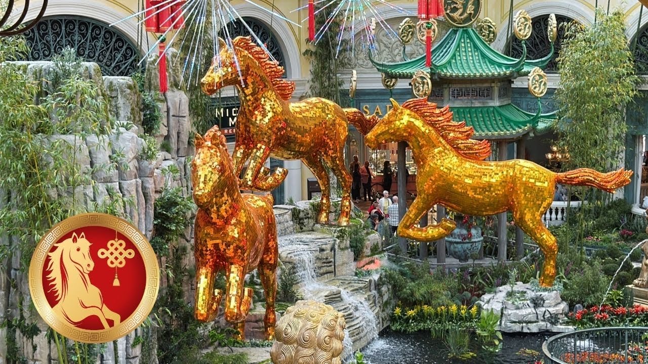 Inside The New Bellagio Lunar New Year Conservatory Display in 2026