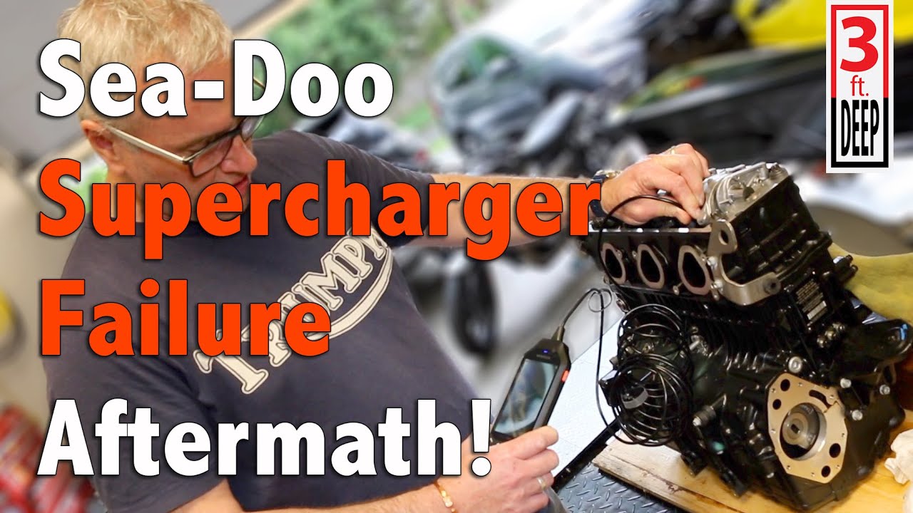 Sea-Doo Supercharger Failure Aftermath: Engine 2