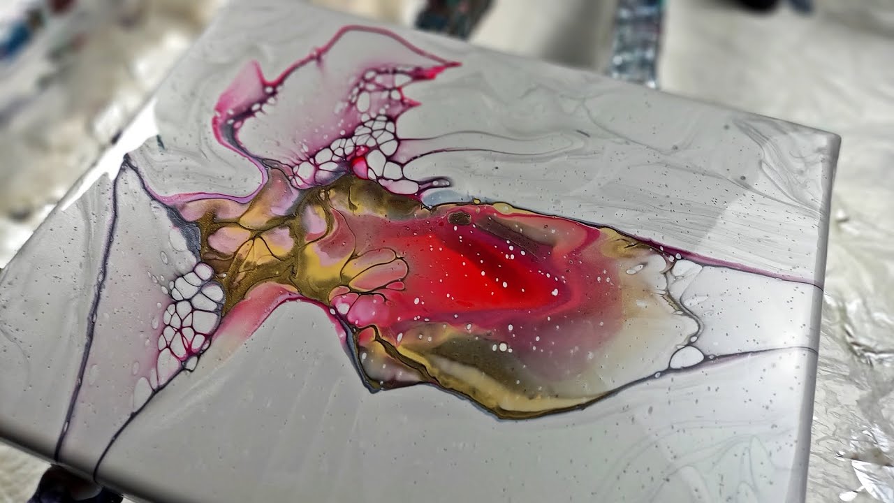 (631)Bloom/Pillow technique with glue