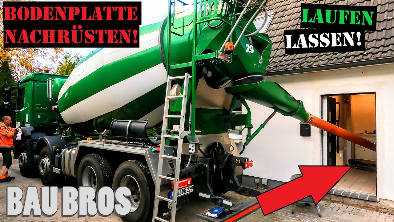 Bodenplatte im Altbau nachrüsten? Kein Problem, einfach selber machen! So haben wir's gemacht!