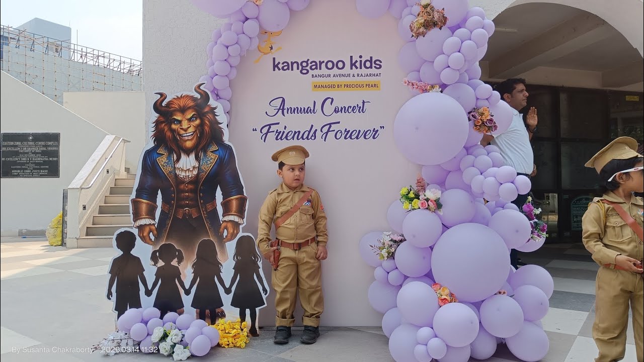 Kangaroo Kids Annual Function 2026 - Friends Forever II Rajarhat - Bangur Avenue Branch 