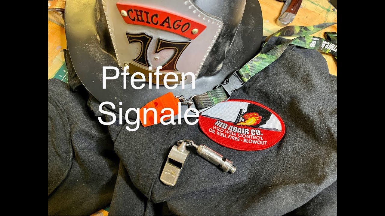 Die Signalpfeife bei der Feuerwehr