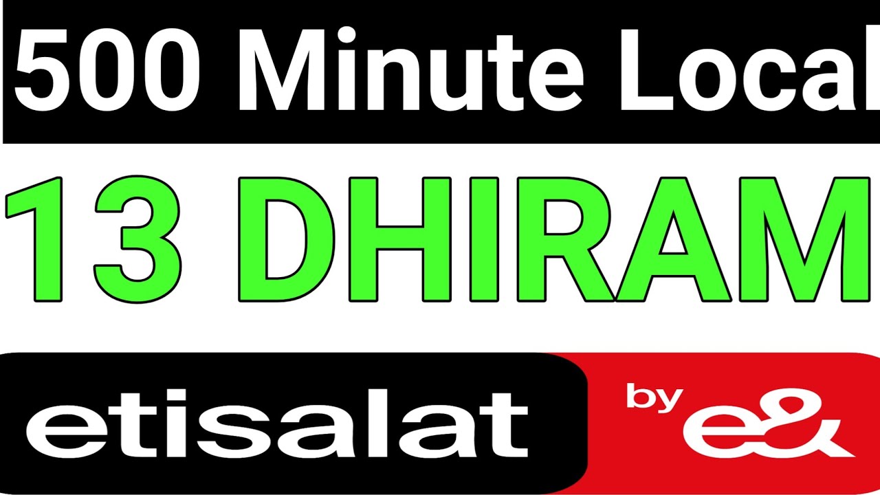 etisalat local call offer