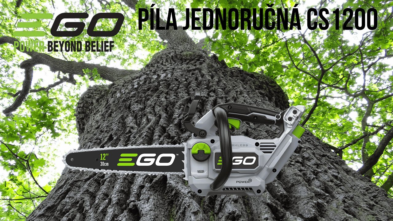 Recenzia jednoručnej píly CS1200 od EGO POWER+