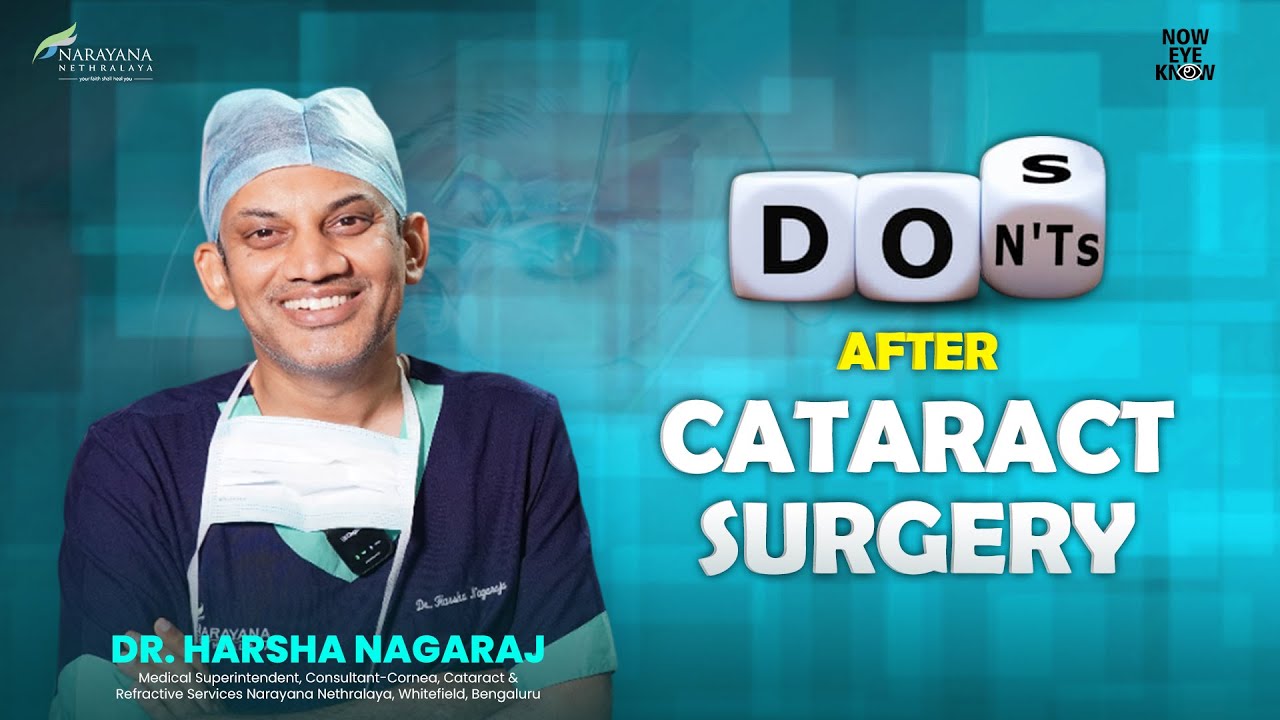 Post- Cataract Surgery Tips By An Eye Doctor